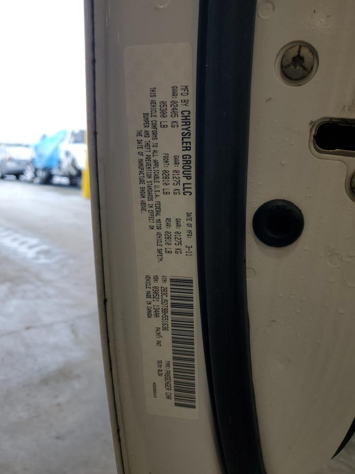 2011 Dodge Challenger R/T VIN: 2B3CJ5DT9BH551636 Lot: 64274664