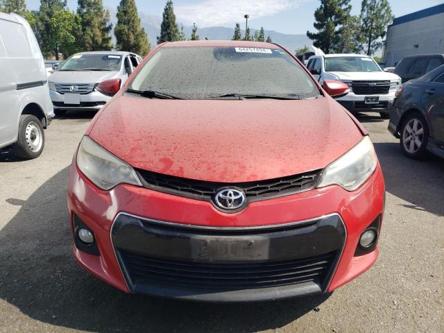 Sedans TOYOTA COROLLA 2016 Czerwony