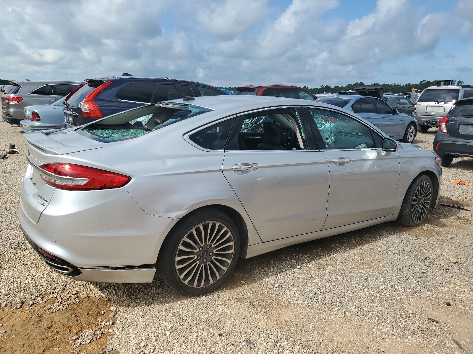 2018 Ford Fusion Titanium/Platinum vin: 3FA6P0D95JR155357