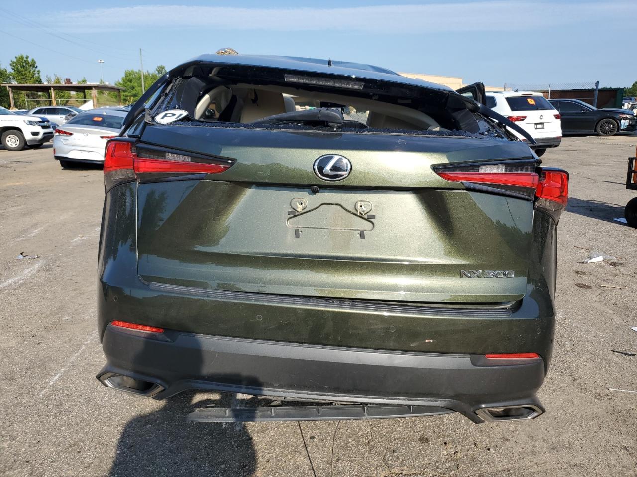 2021 Lexus Nx 300 Base VIN: JTJDARBZXM2198236 Lot: 62734504