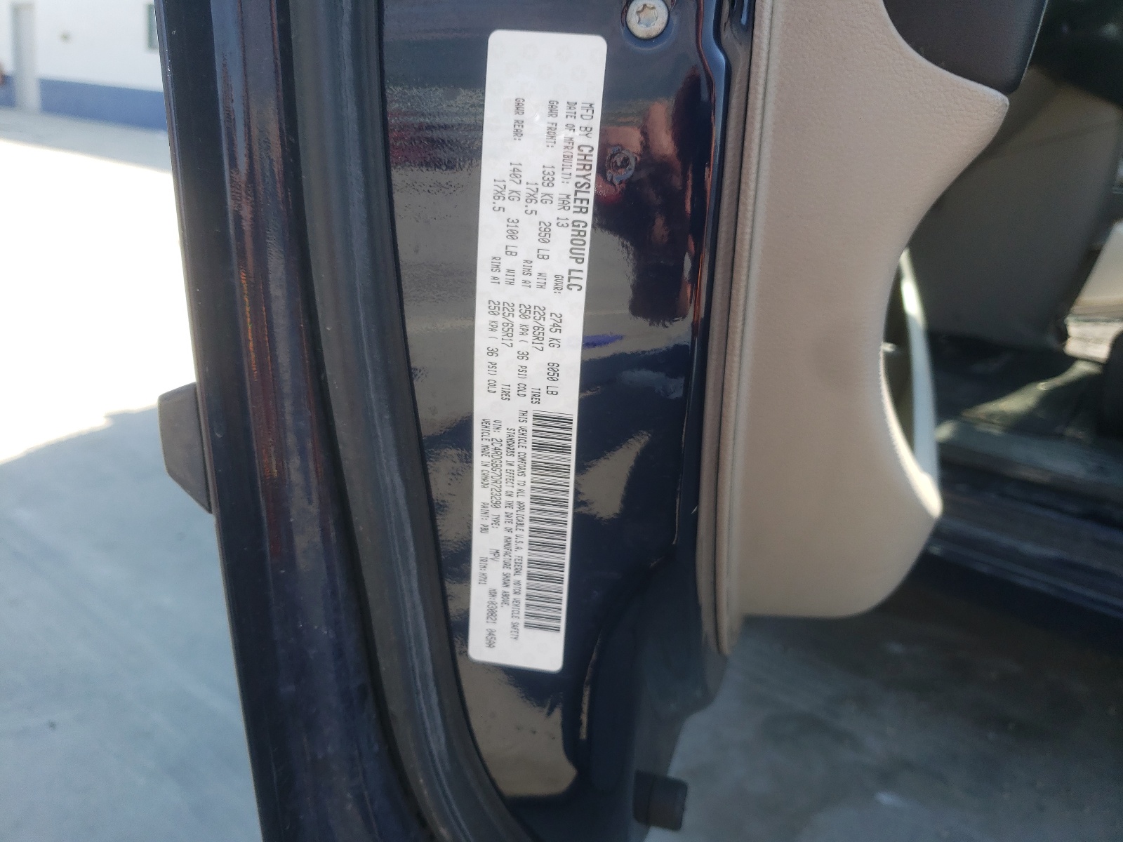 2C4RDGBG7DR723290 2013 Dodge Grand Caravan Se