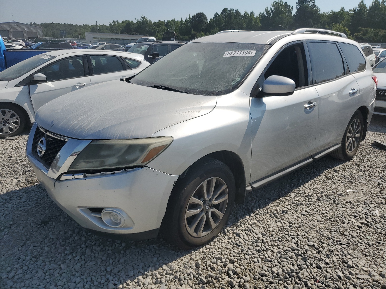 2014 Nissan Pathfinder S vin: 5N1AR2MN1EC669116