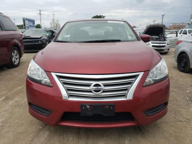  NISSAN SENTRA 2015 Червоний