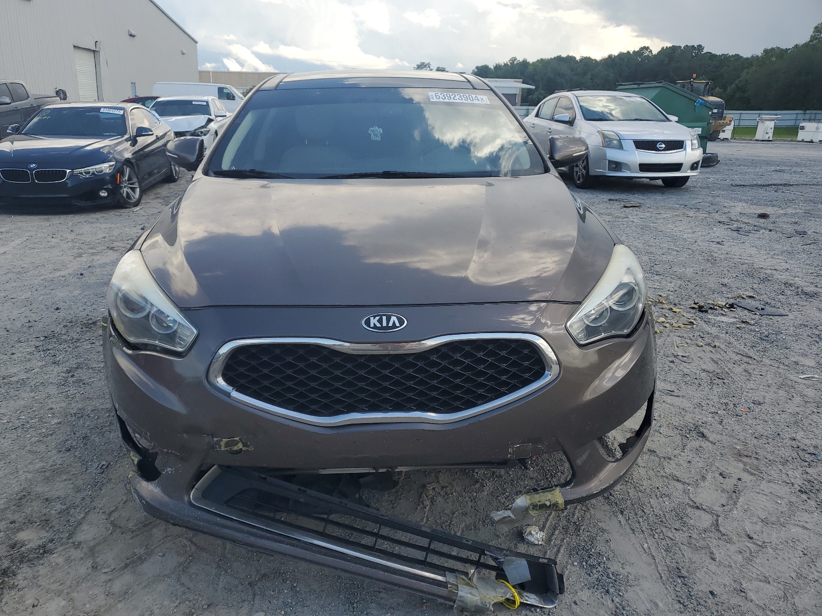 2014 Kia Cadenza Premium vin: KNALN4D71E5130339