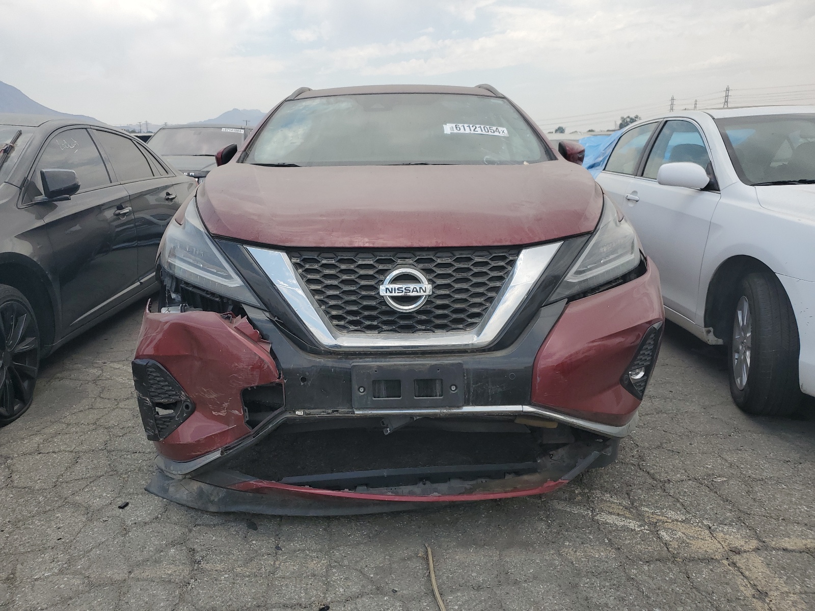 2022 Nissan Murano Sv vin: 5N1AZ2BJ0NC114495