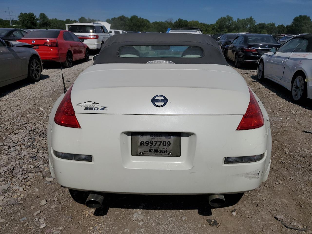 2006 Nissan 350Z Roadster VIN: JN1AZ36A56M450114 Lot: 60861164