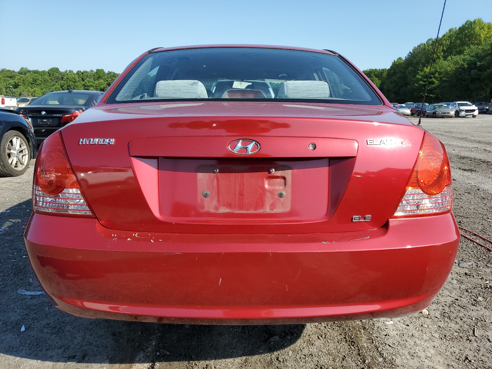 KMHDN46D25U977575 2005 Hyundai Elantra Gls