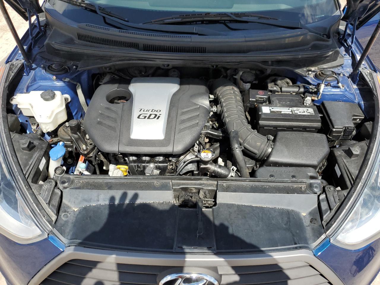 2016 Hyundai Veloster Turbo VIN: KMHTC6AE7GU289748 Lot: 65385384