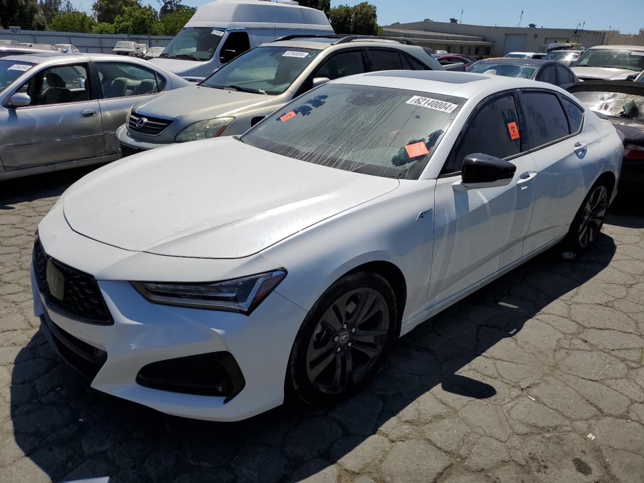 2021 Acura Tlx Tech A VIN: 19UUB5F53MA017307 Lot: 62140004