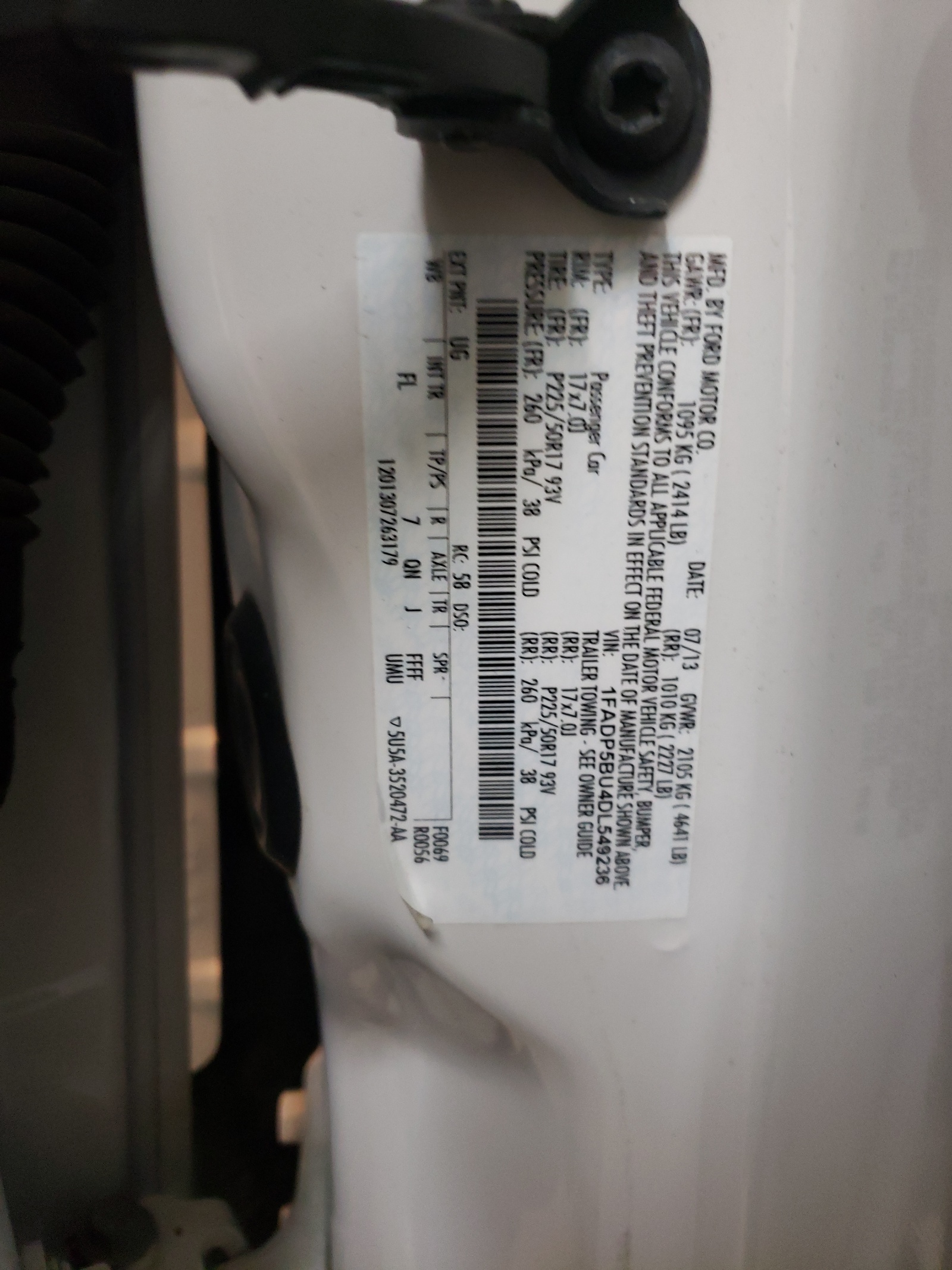 1FADP5BU4DL549236 2013 Ford C-Max Sel