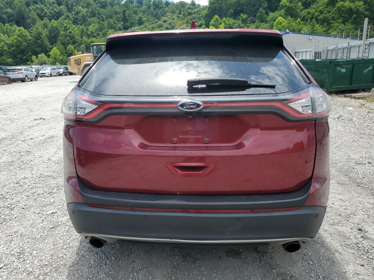 2015 Ford Edge Sel VIN: 2FMTK3J96FBB72283 Lot: 62502654