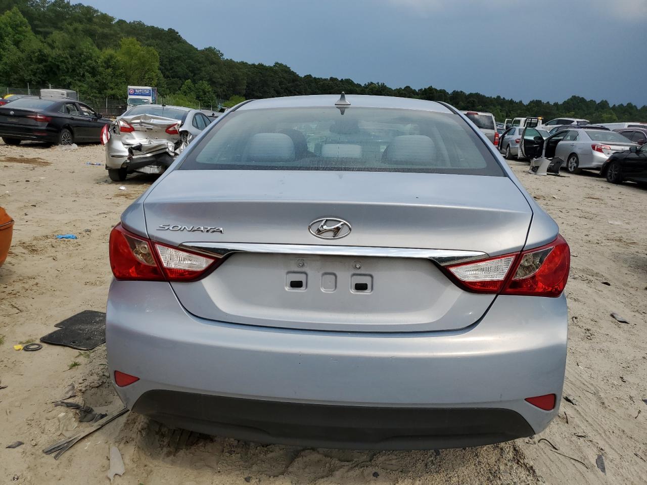 2014 Hyundai Sonata Gls VIN: 5NPEB4AC9EH876270 Lot: 61051964