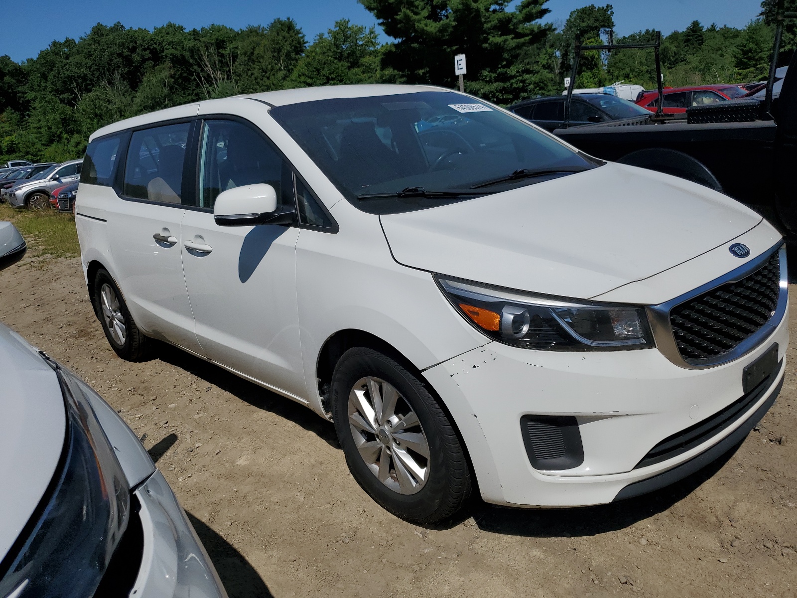 2015 Kia Sedona L vin: KNDMA5C10F6016432