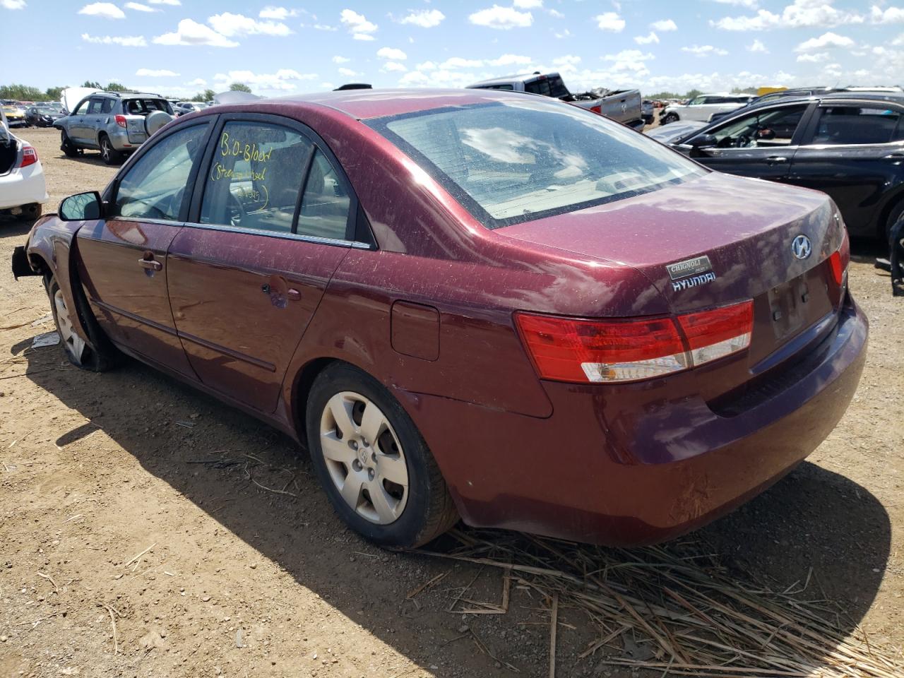 2007 Hyundai Sonata Gls VIN: 5NPET46C87H240626 Lot: 61838914