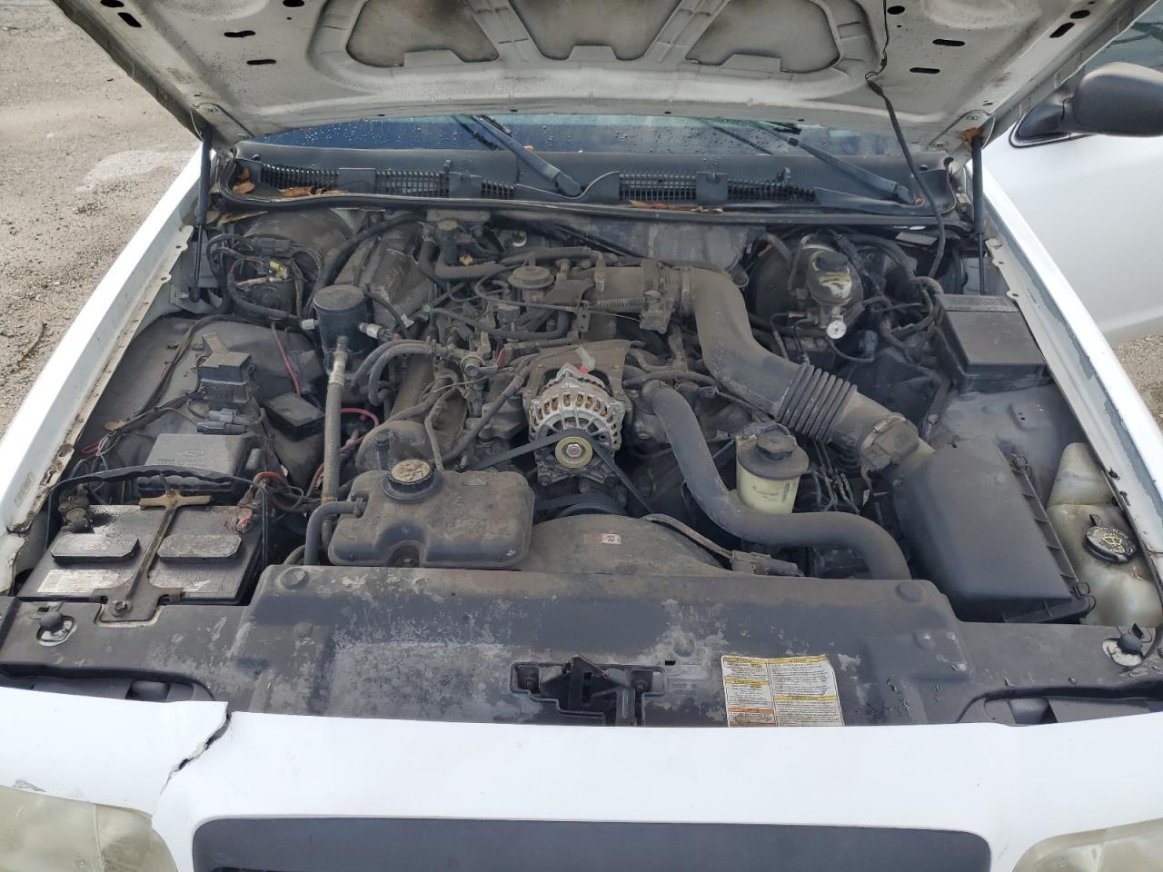 2002 Ford Crown Victoria Police Interceptor VIN: 2FAFP71W02X103592 Lot: 63130444