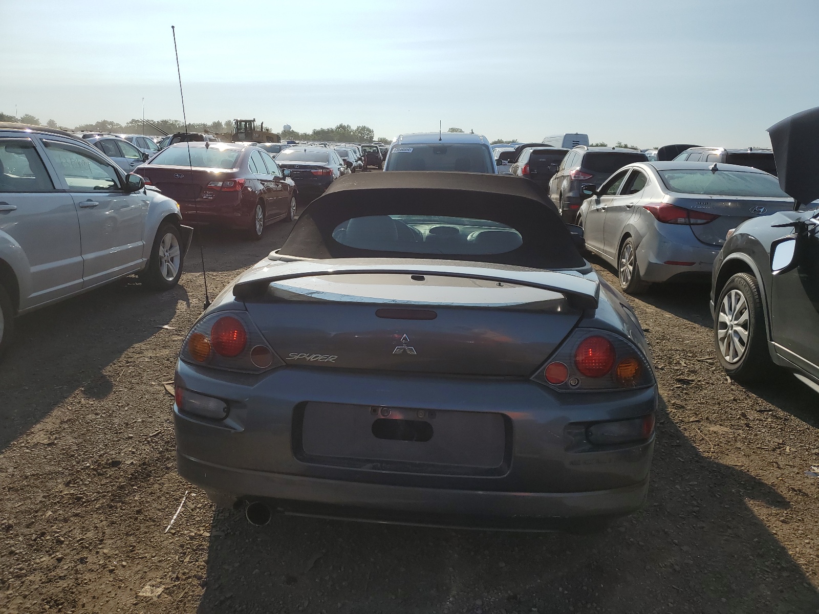 4A3AE45GX5E036837 2005 Mitsubishi Eclipse Spyder Gs