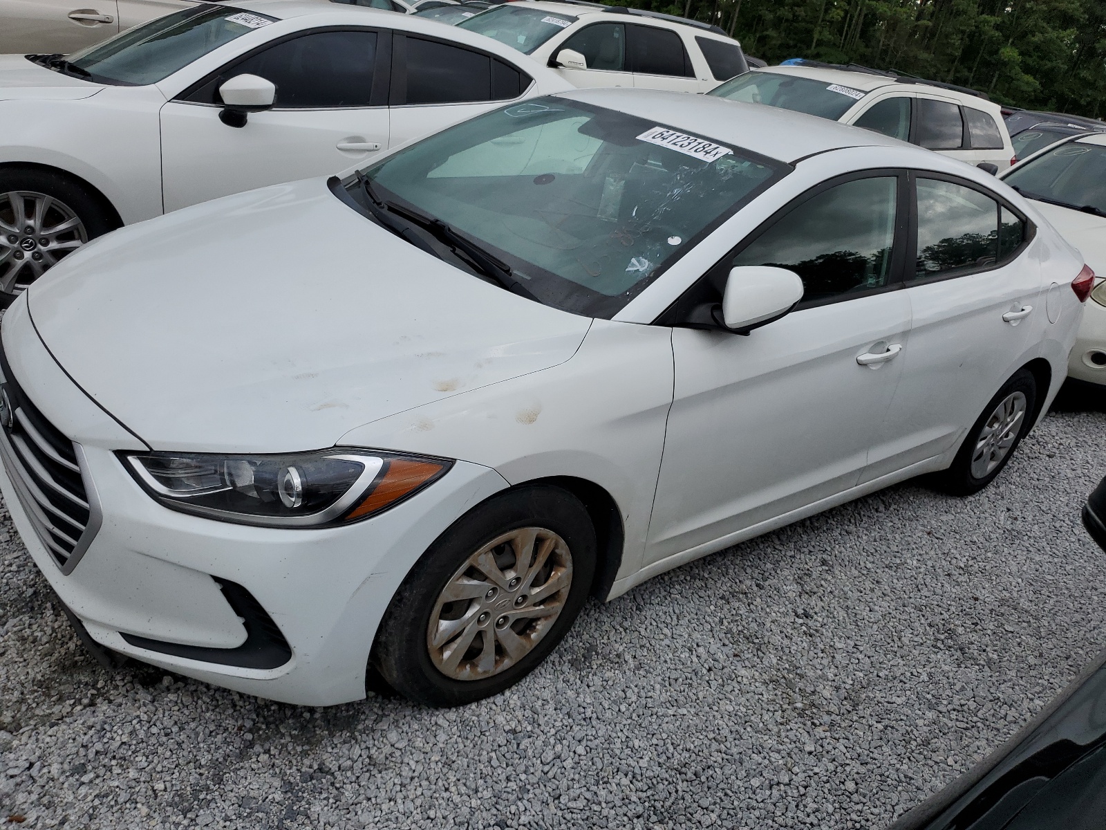 2018 Hyundai Elantra Se vin: 5NPD74LF2JH341635