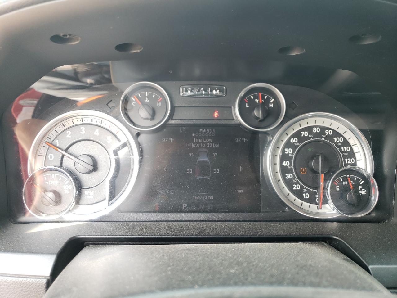 2016 Ram 1500 Laramie VIN: 1C6RR7VM3GS127333 Lot: 63124954