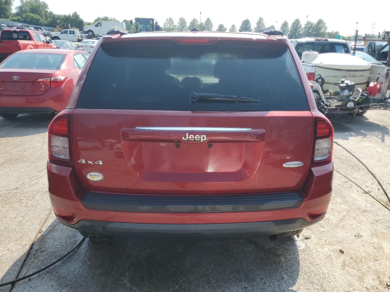 2014 Jeep Compass Latitude VIN: 1C4NJDEB9ED739128 Lot: 59346304