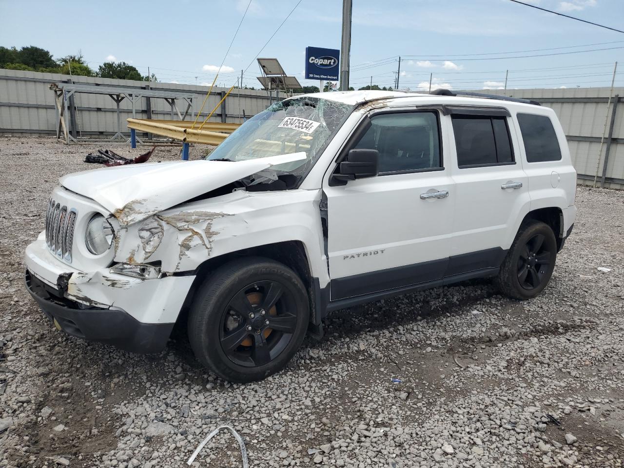 2012 Jeep Patriot Latitude na sprzedaż w Hueytown, AL - Top/Roof