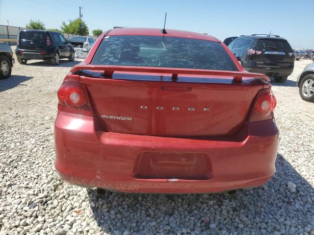 Sedans DODGE AVENGER 2013 Red