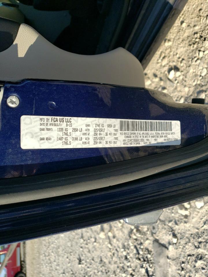 2016 Chrysler Town & Country Touring VIN: 2C4RC1BG8GR119591 Lot: 63786834