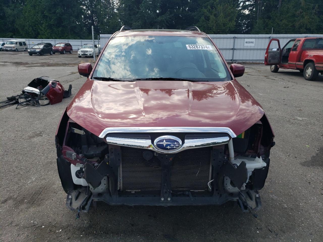 2015 Subaru Forester 2.5I Limited VIN: JF2SJAHCXFH437896 Lot: 63287374