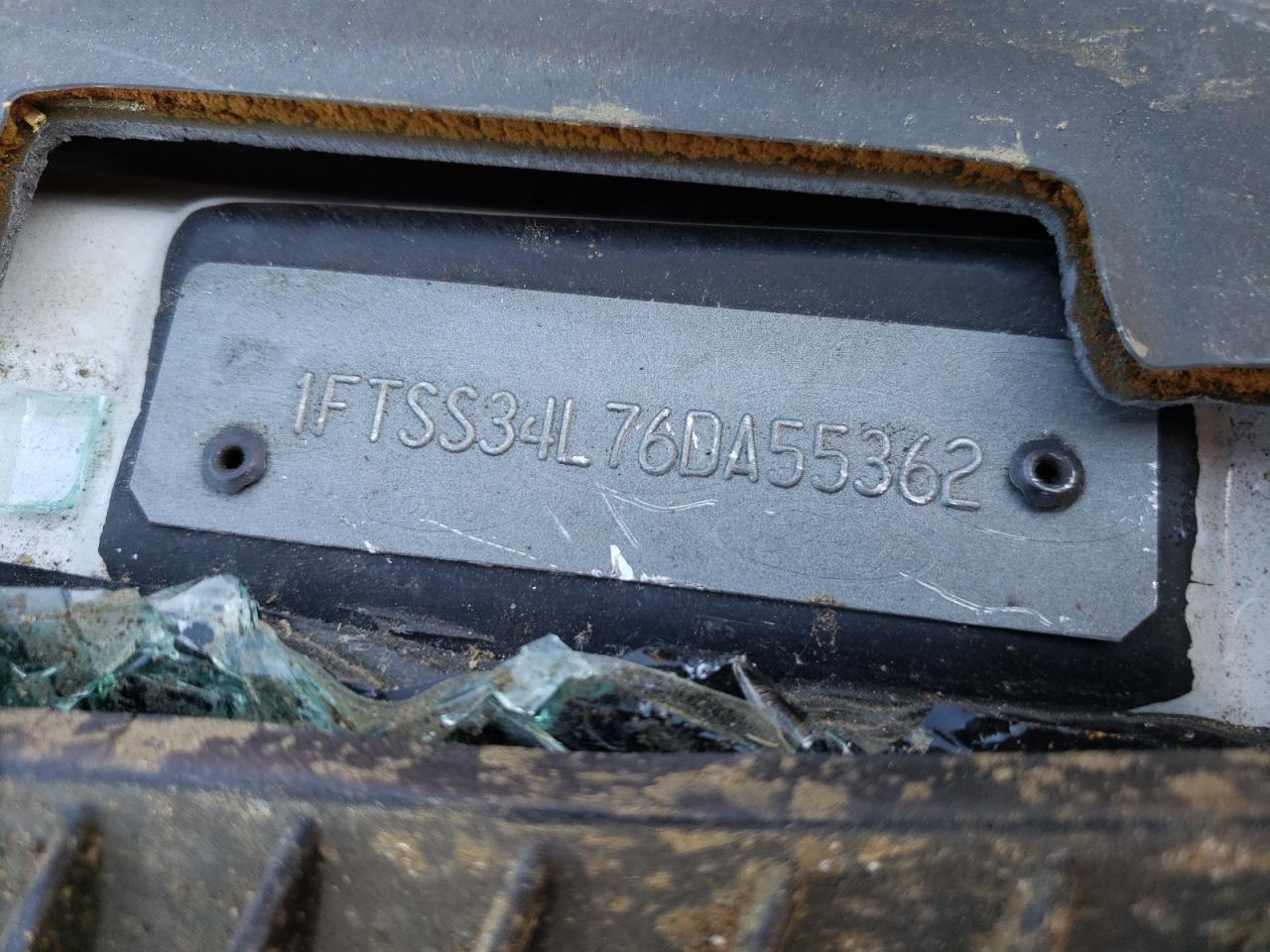 2006 Ford Econoline E350 Super Duty Van VIN: 1FTSS34L76DA55362 Lot: 61824764