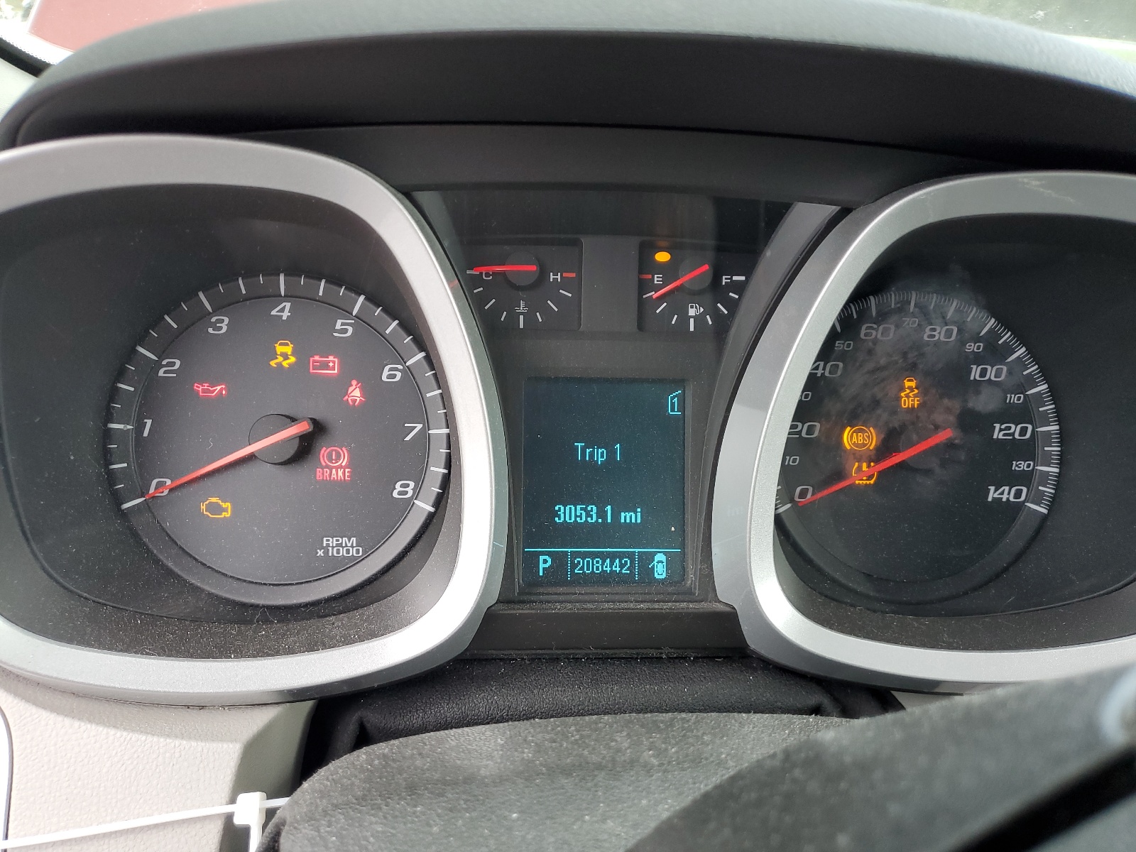 2CNALBEW8A6288679 2010 Chevrolet Equinox Ls