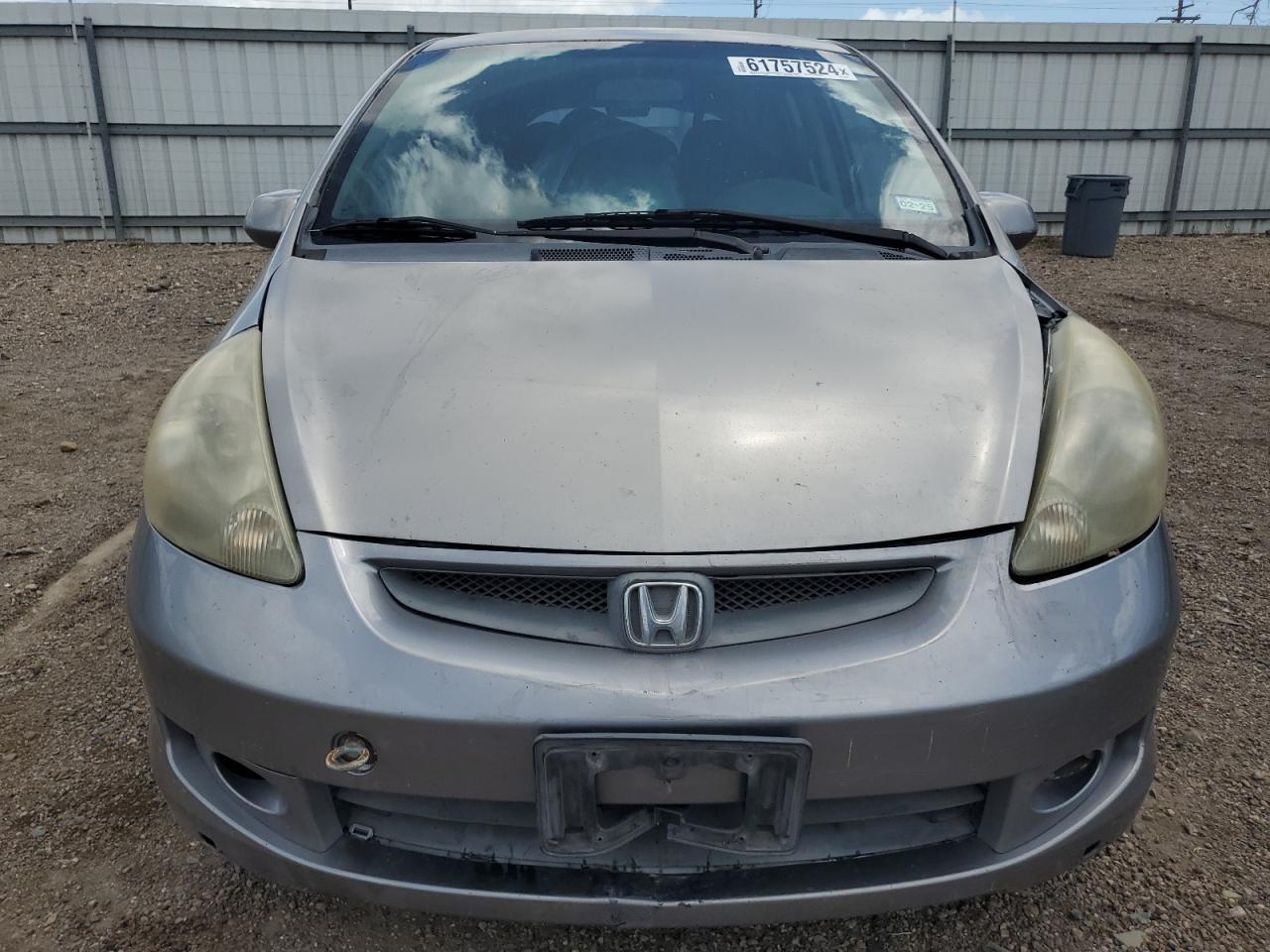 JHMGD386X7S020492 2007 Honda Fit S