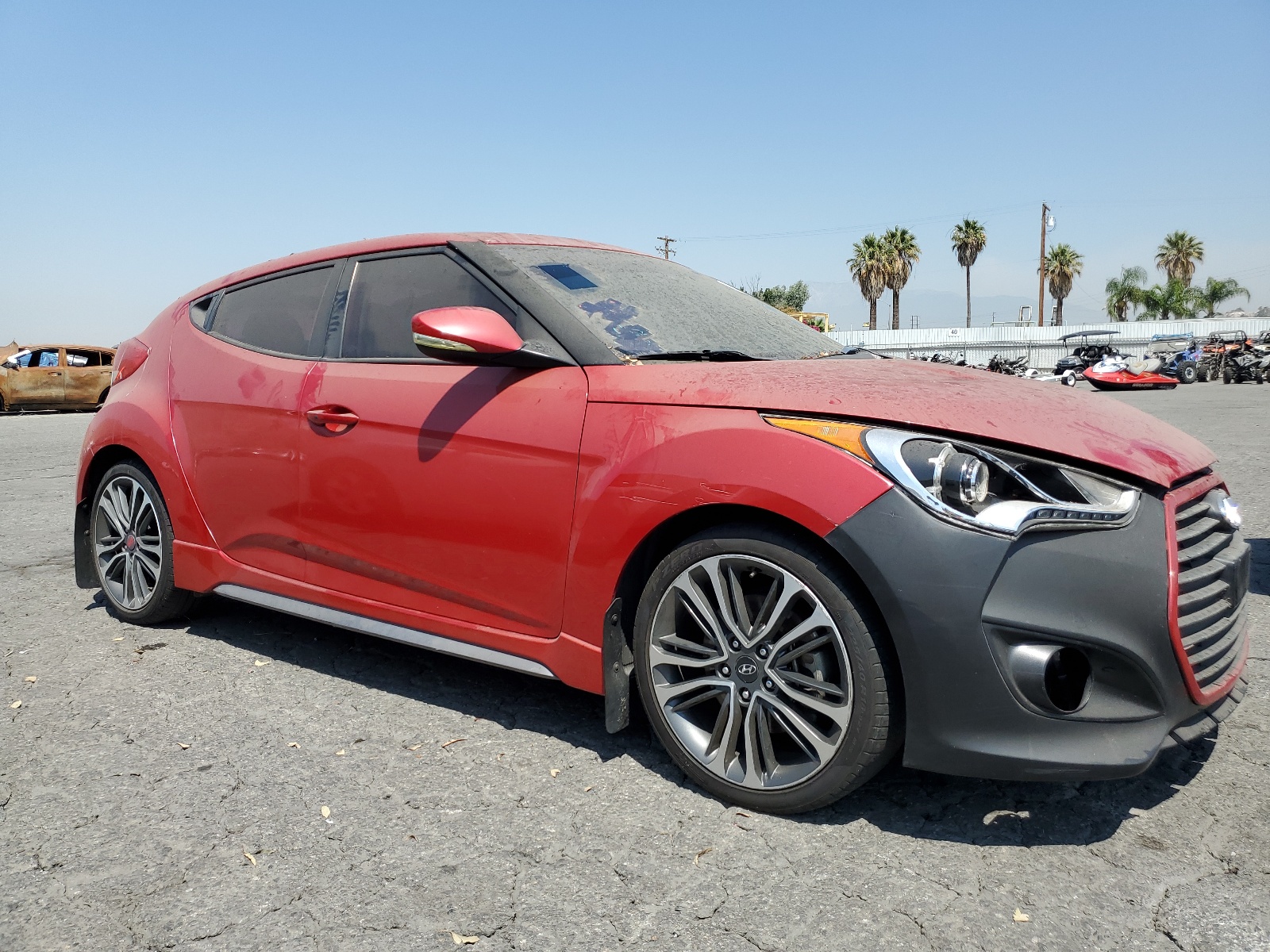 2016 Hyundai Veloster Turbo vin: KMHTC6AE5GU261978