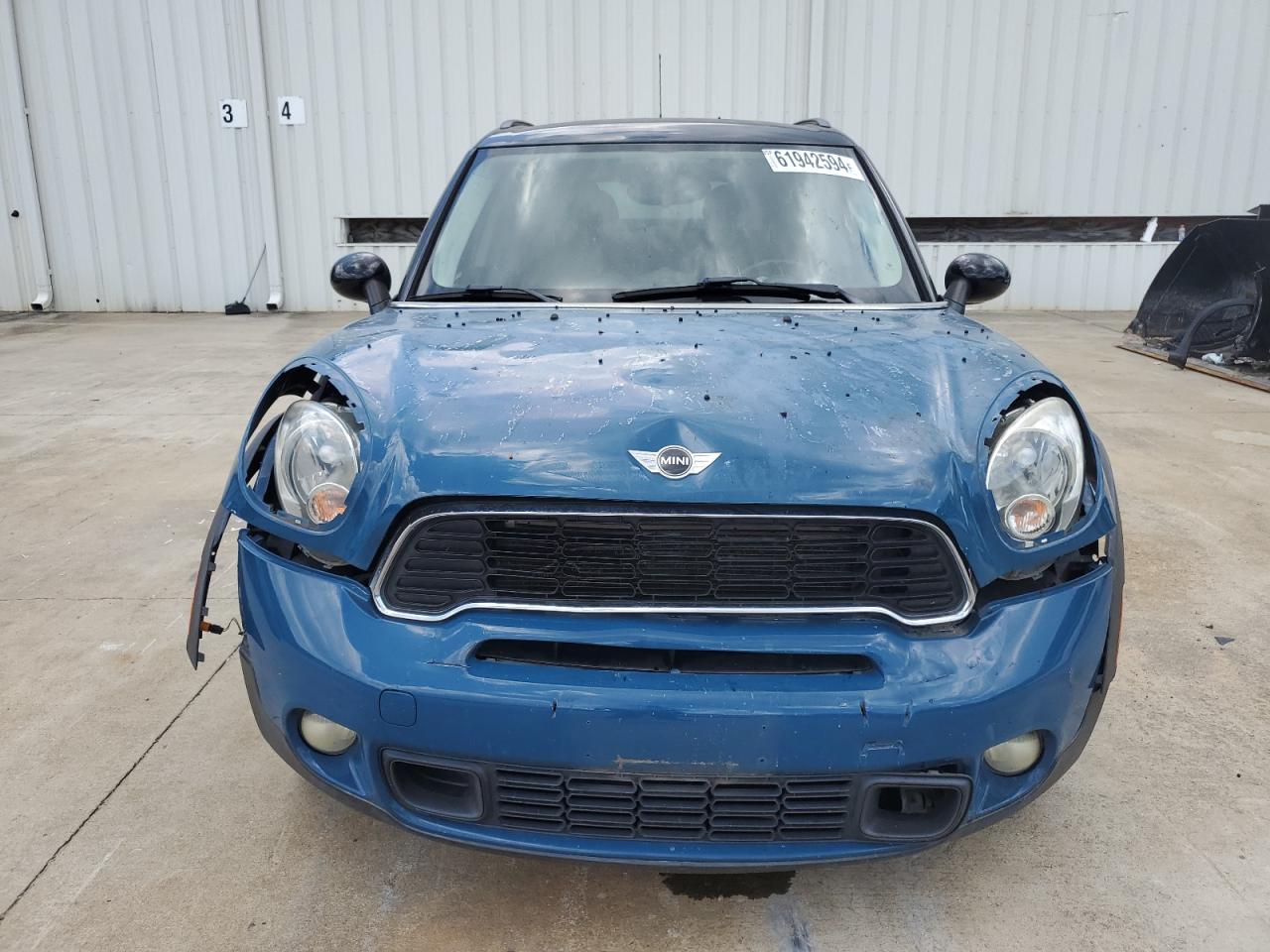 2011 Mini Cooper S Countryman VIN: WMWZC3C54BWL80853 Lot: 61942594