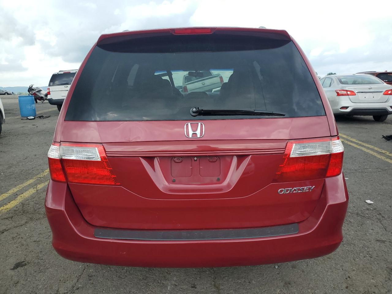 2005 Honda Odyssey Ex VIN: 5FNRL38435B008609 Lot: 62338704