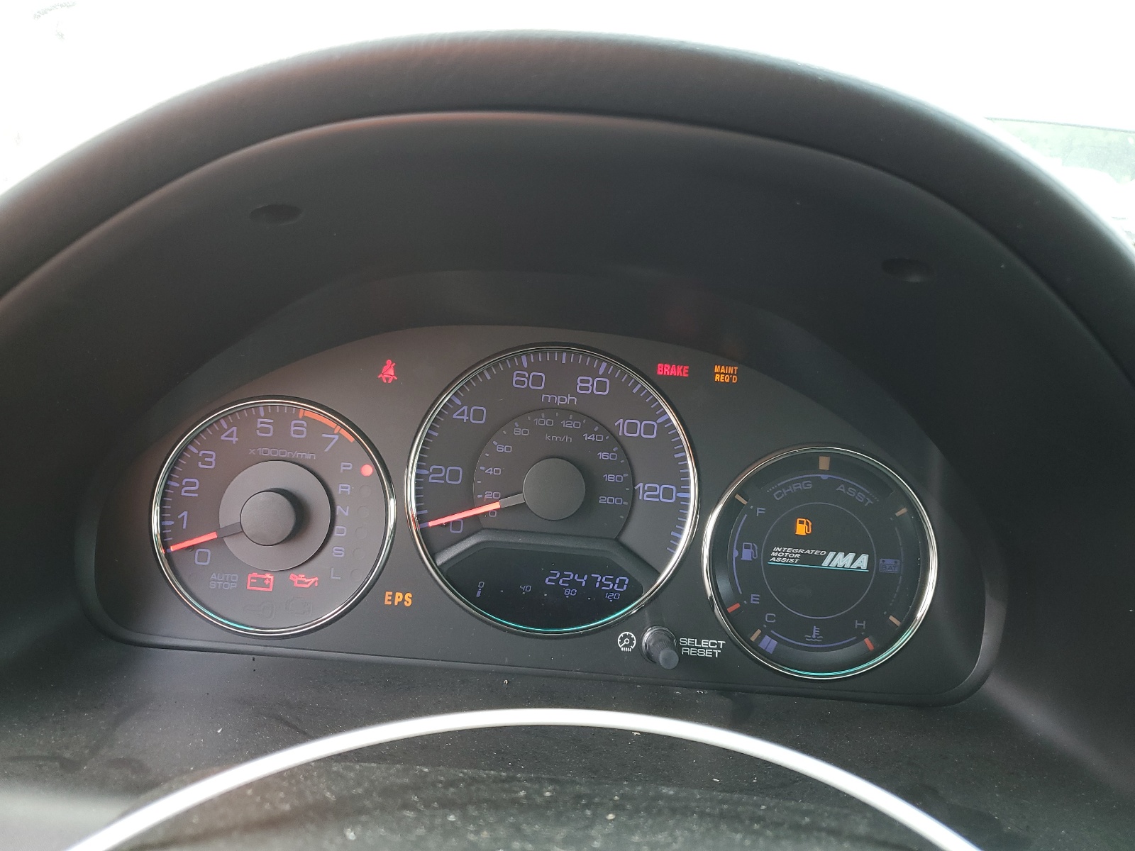 JHMES966X4S010396 2004 Honda Civic Hybrid