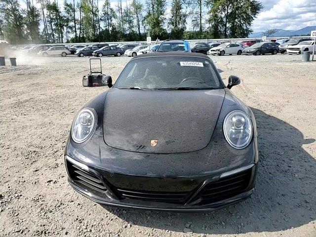 2017 Porsche 911 Carrera S VIN: WP0CB2A95HS155224 Lot: 63549204