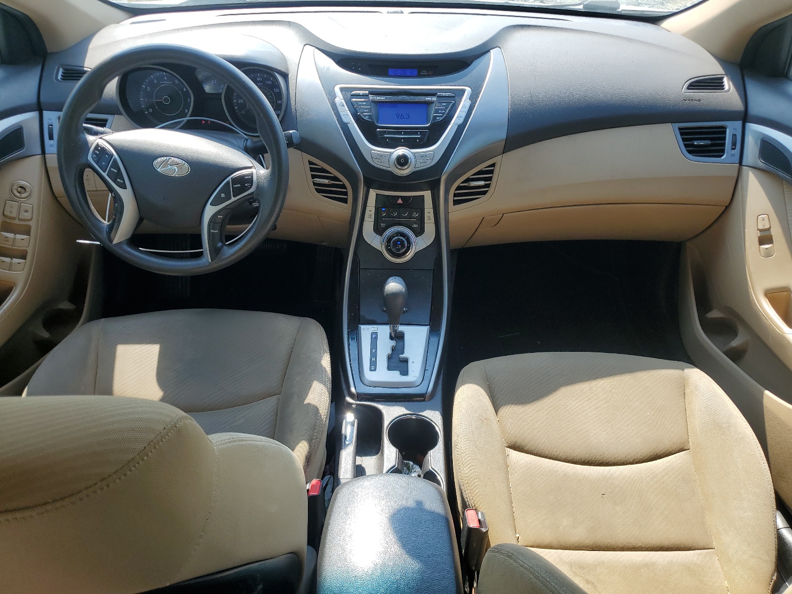 KMHDH4AE6CU284707 2012 Hyundai Elantra Gls