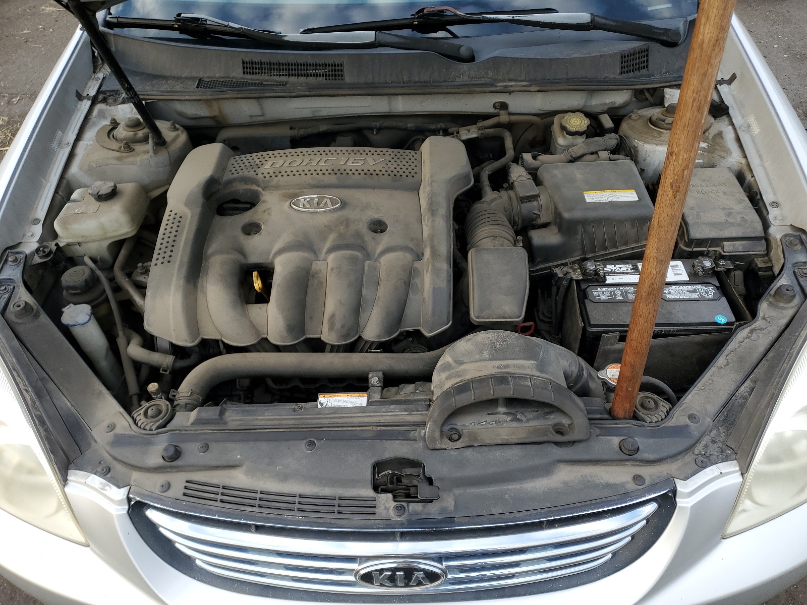 KNAGE123975132102 2007 Kia Optima Lx