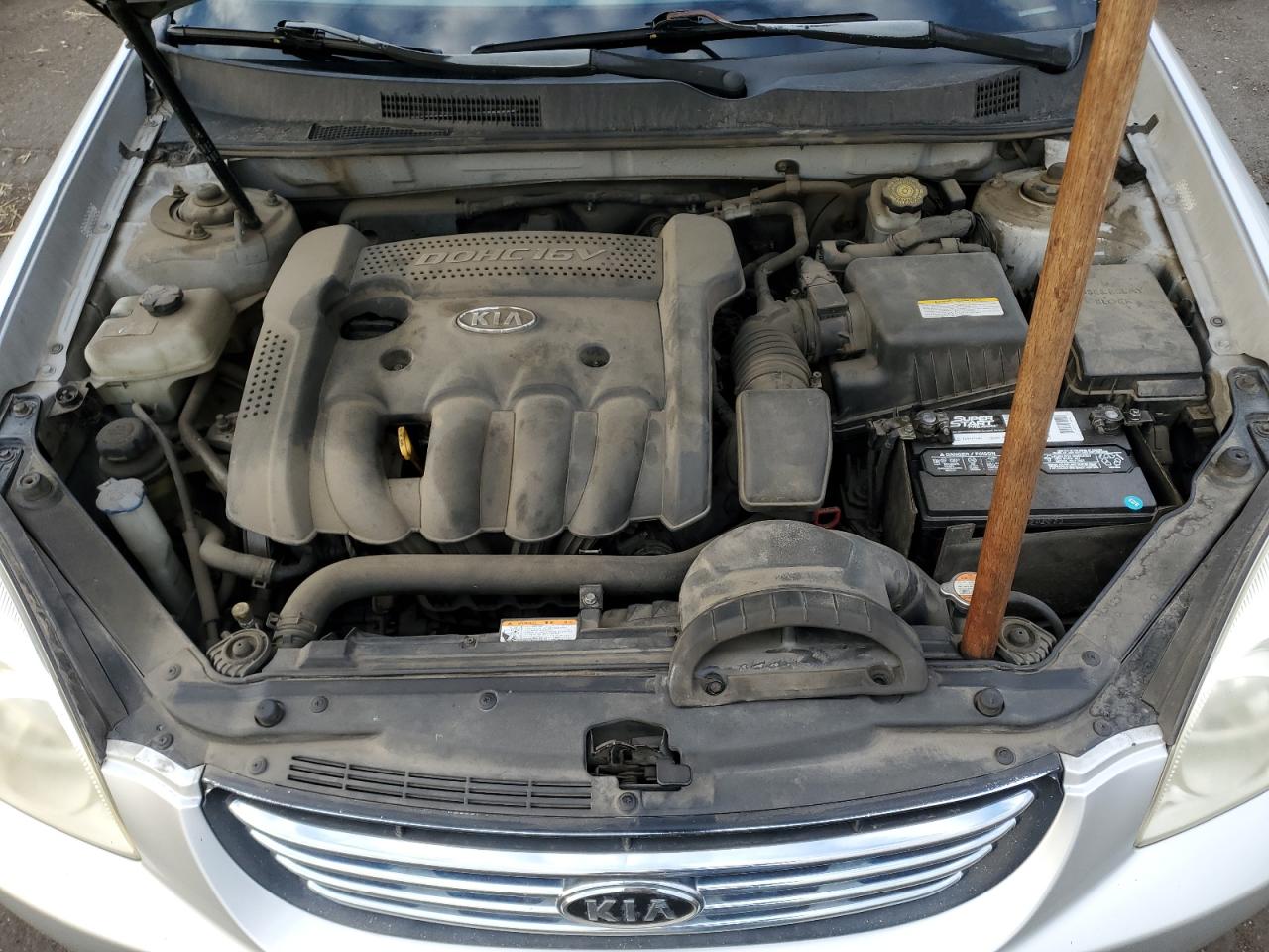 2007 Kia Optima Lx VIN: KNAGE123975132102 Lot: 63361944