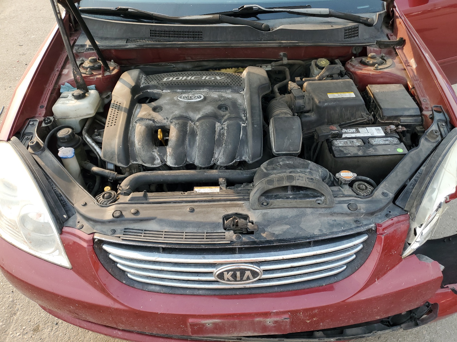 KNAGE123X75126115 2007 Kia Optima Lx