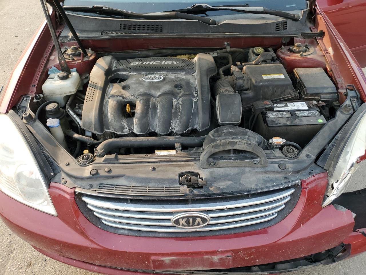 2007 Kia Optima Lx VIN: KNAGE123X75126115 Lot: 64520404