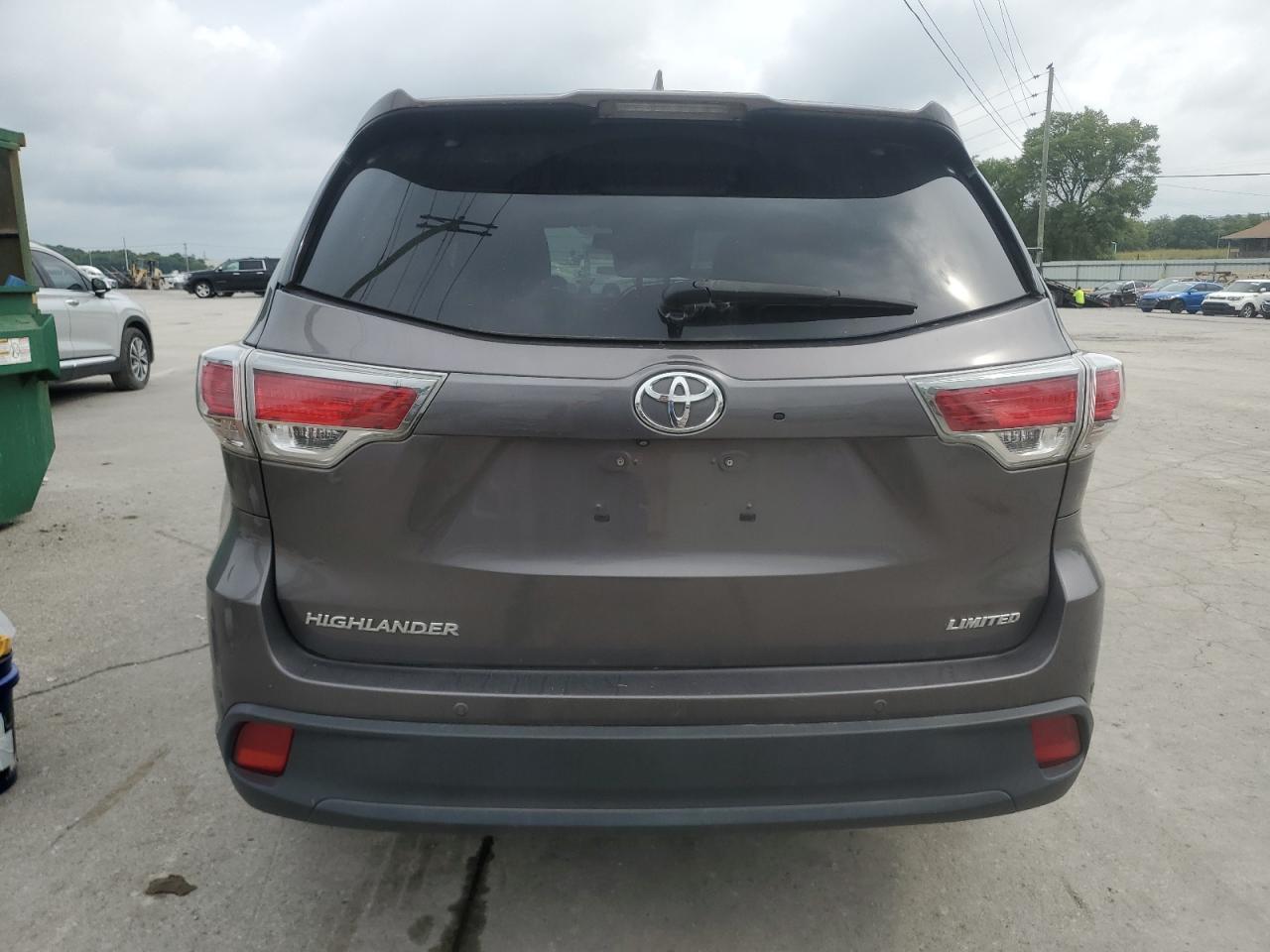 2015 Toyota Highlander Limited VIN: 5TDYKRFH4FS064191 Lot: 64439934