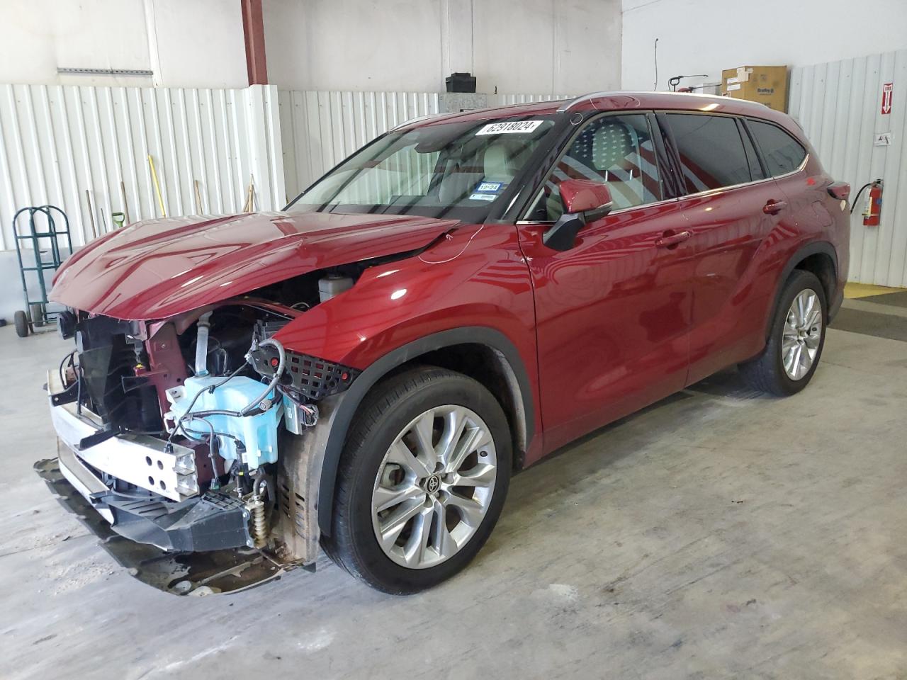 5TDYZRAH2NS101465 2022 TOYOTA HIGHLANDER - Image 1