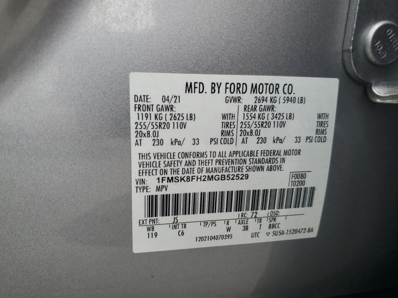 2021 Ford Explorer - Image 13
