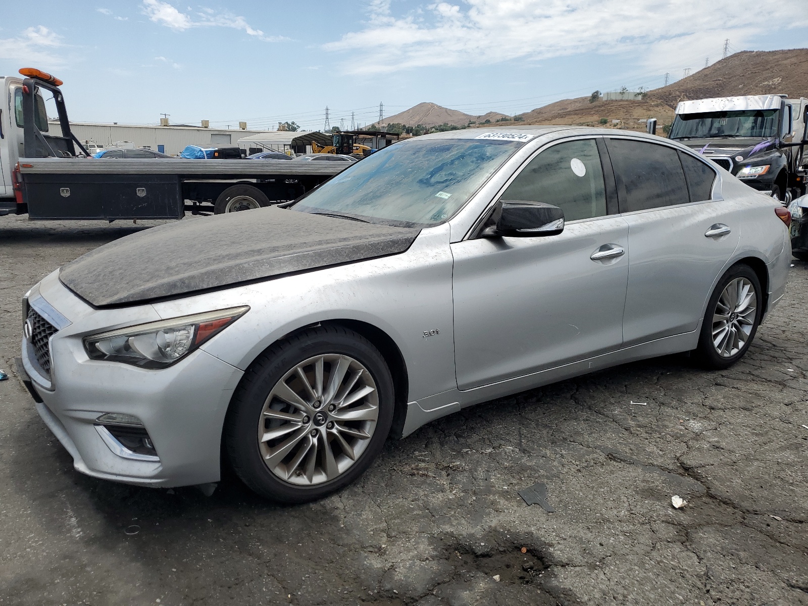 2018 Infiniti Q50 Luxe vin: JN1EV7AP4JM352345