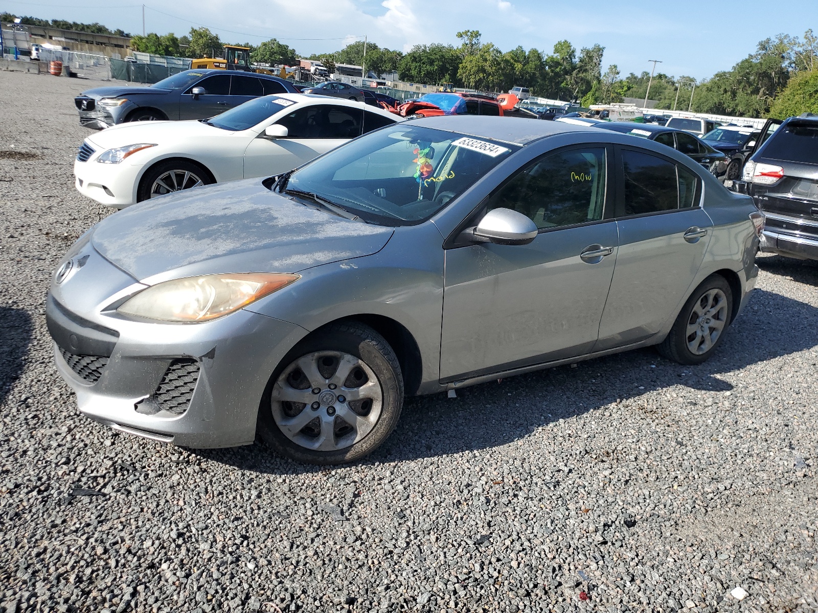 2012 Mazda 3 I vin: JM1BL1UF9C1637892