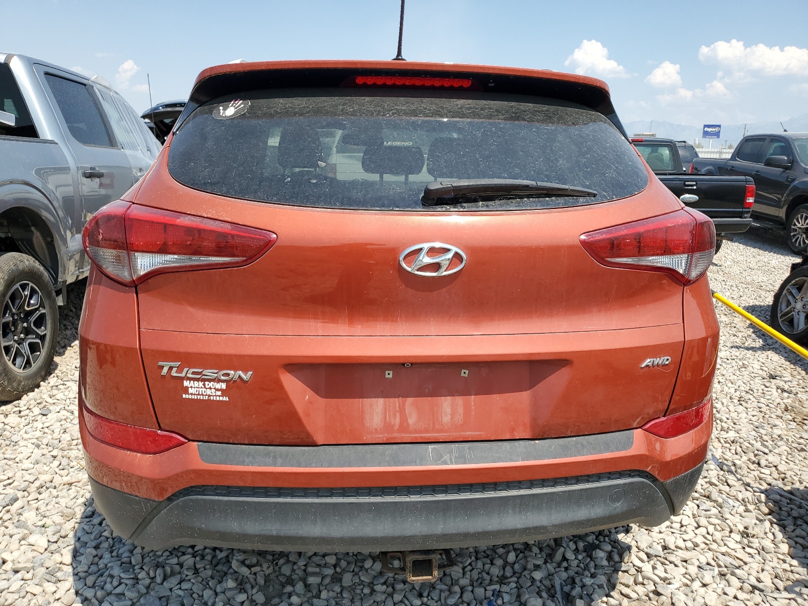 2016 Hyundai Tucson Limited vin: KM8J3CA45GU158069