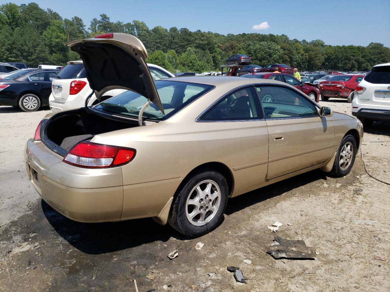 2000 Toyota Camry Solara Se VIN: 2T1CG28P7YC295329 Lot: 60728464
