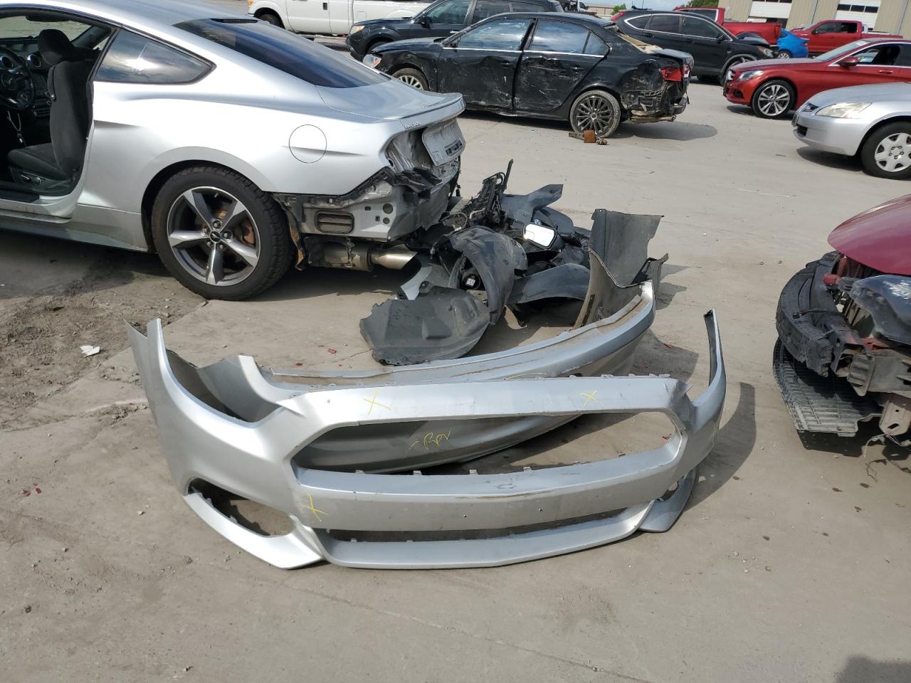 2015 Ford Mustang VIN: 1FA6P8AMXF5372341 Lot: 64843314