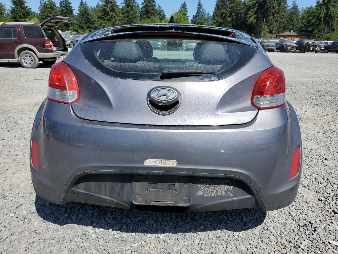 2015 Hyundai Veloster VIN: KMHTC6ADXFU242963 Lot: 61740564