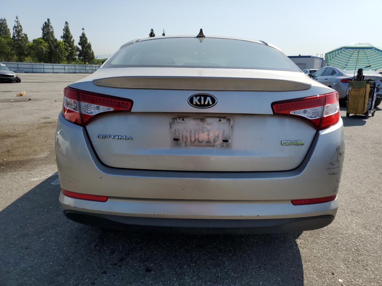 2013 Kia Optima Hybrid VIN: KNAGM4AD1D5039360 Lot: 64630854